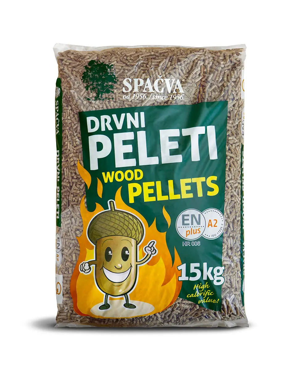 SPAČVA peleti-EN PLUS A2-DOSTAVA